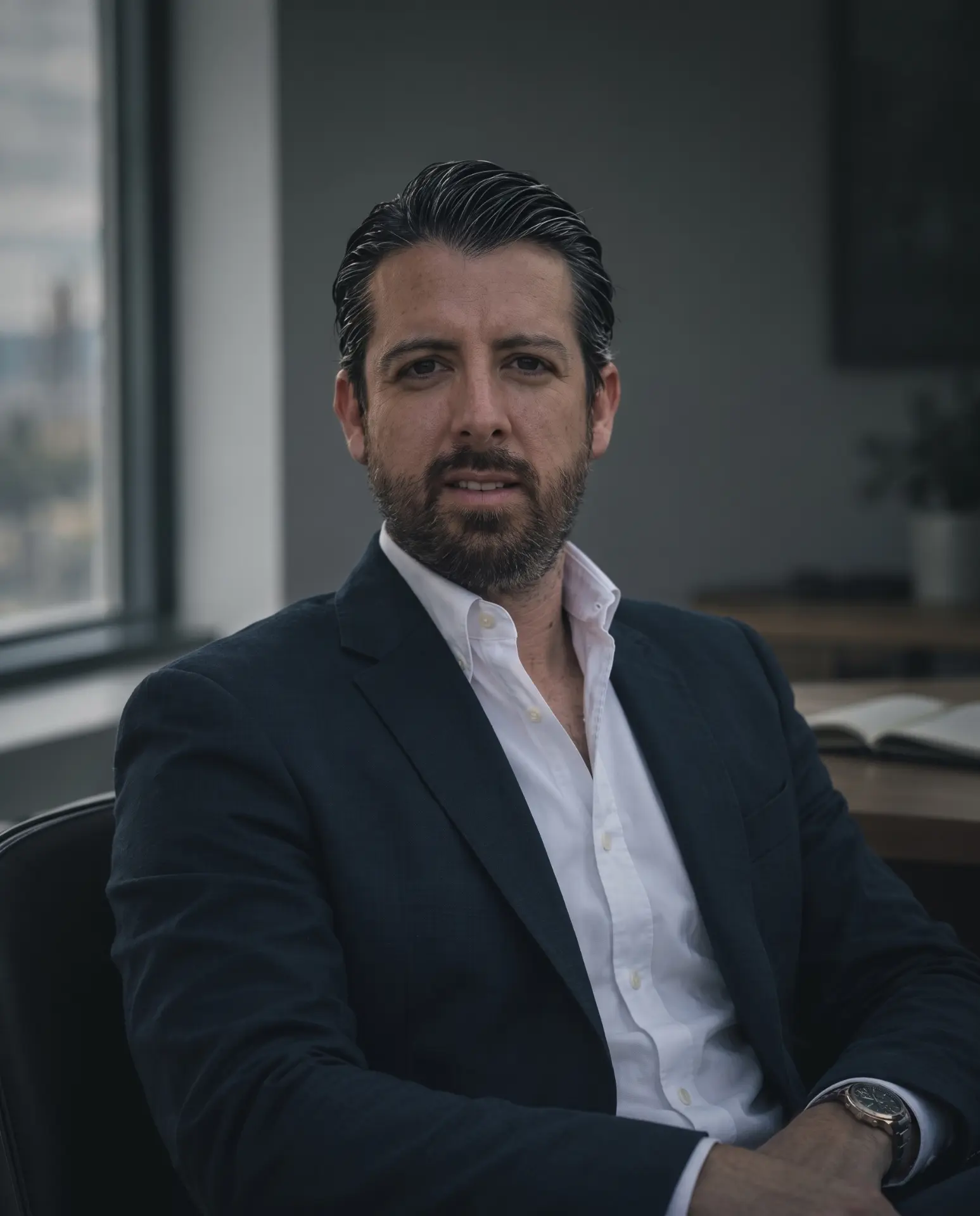 Retrato de Alejandro Torre, fundador de ALETO